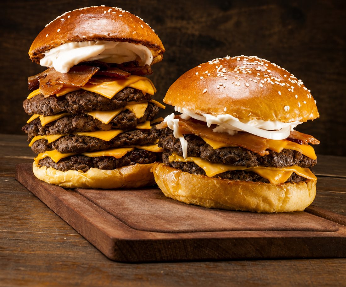 The Killer — hambúrguer da Taverna Bar'n Burguer